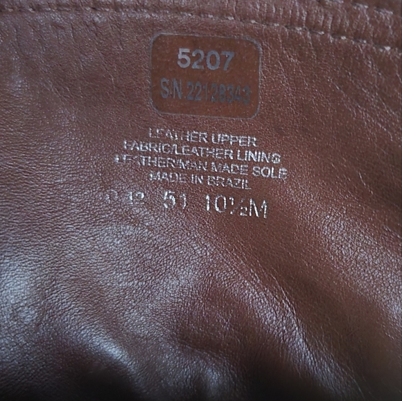 TORY BURCH Nadine Brown Leather Riding Boots Gold Hardware - Picture 6 of 6